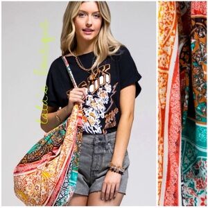 Ruggine-Piece Of My Heart Boho+Ethnic Print Bag